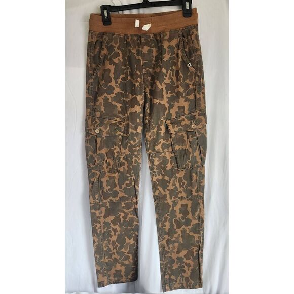 Lucky Brand Boys Cargo Pants Camouflage Size Large NWOT A9 - Picture 1 of 11